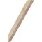 Ekena Millwork 3 1/2"W x 26"D x 34"H Traditional Smooth Knee Brace, Douglas Fir BRC04X26X34TRA00SDF - alternate 1